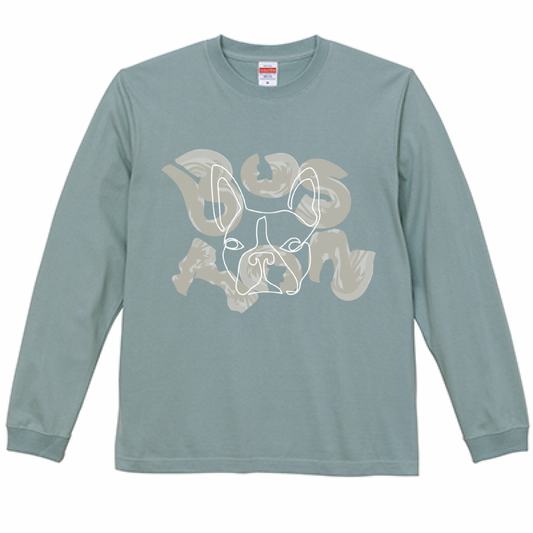 Long Tshirt うちの子デザイン.DOG
